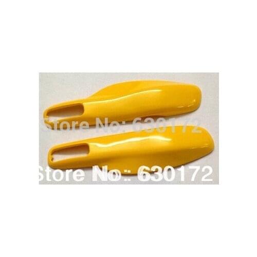 Gloss Yellow Hard Plastic Remote Key Protection Case For Porsche Cayman Cayenne Carrera 911 / 997 Panamera 970 Boxster 981