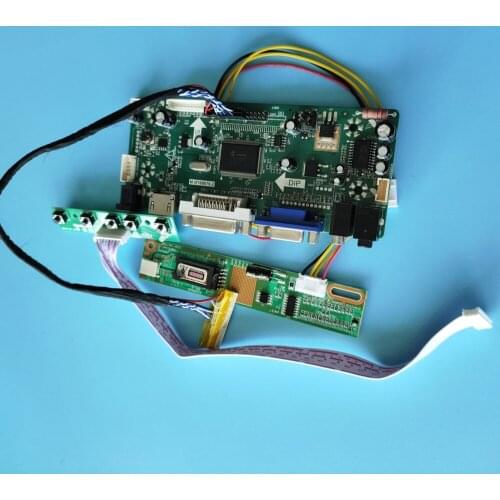 Kit for LP154W01-TLA6/LP154W01-TLA8 15.4" screen moitor panel LCD Audio HDMI+DVI+VGA Controller Board M.NT68676 1280X800 30pin