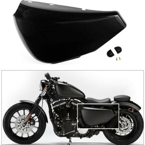 Left Side Battery Protective Cover for Harley Sportster XL1200 2004-2013