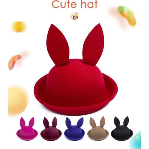 New Hot Fashion Baby Summer Cap Bucket Hats For Girls Cute Rabbit Ears Cap For Children Sun Hat Caps Boy Girl Baby Hat