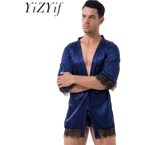 Мужские домашние халаты YiZYiF China At AliExpress