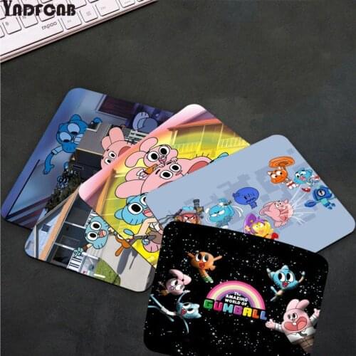 YNDFCNB New the Amazing World Gumball gumball Laptop Gaming Mice Mousepad Smooth Writing Pad Desktops Mate gaming mouse pad