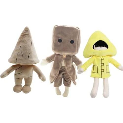 10PC/Lot 26-30cm Little Nightmares Plush Toy Adventure Game Cartoon Cute Stuffed Dolls Kawaii Gift Toys for Girls
