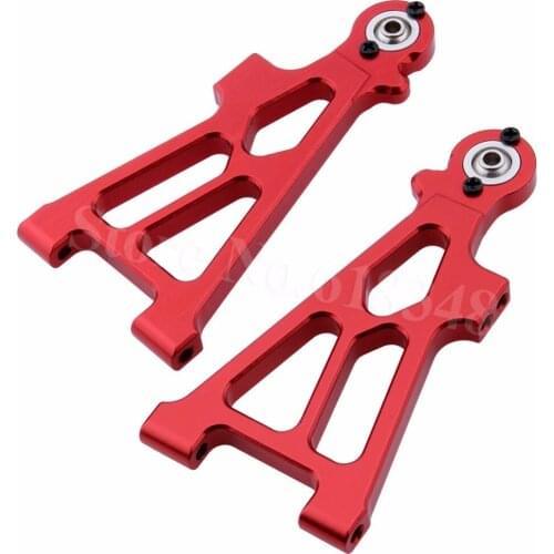 2pcs Aluminum Alloy Front Lower Susp Arm (L/R) For Himoto Tanto E10XB RC Buggy Car Upgrade Parts 33202 (33202G)