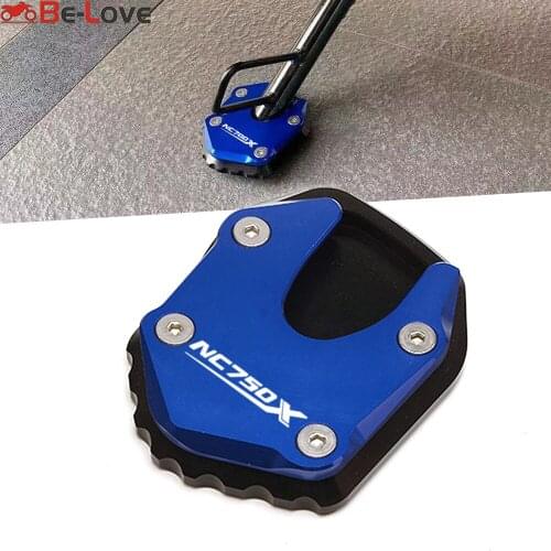 Motorcycle Accessories Side Stand Enlarger Kick Stand Extension Plate Enlarge Pad For Honda NC750X NC750 X 2021 2022 NC750-X