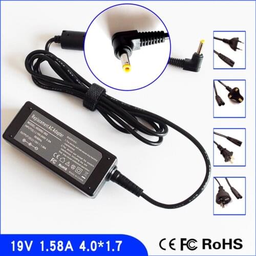 19V 1.58A Laptop Ac Adapter Power SUPPLY + Cord for HP/Compaq Mini 210 210-1091NR 210-1097 210-1097NR 210-1010nr 210-1032