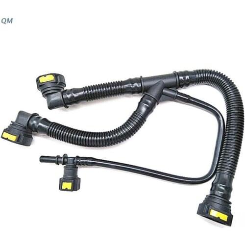 Car Engine Exhaust Crankcase Breather Tubes Waste Gas Vent Pipes for Citroen 1192W0/9675884280 for Peugeot 307 308 13MF