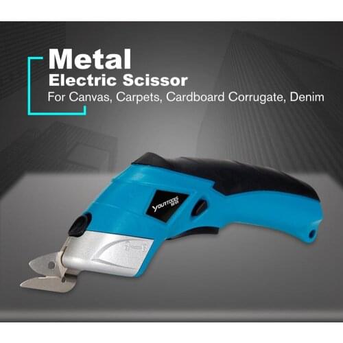 Electric Fabric Scissors Box Cutter Cordless Shears Cutting Tool for Crafts Sewing Cardboard Scrapbooking