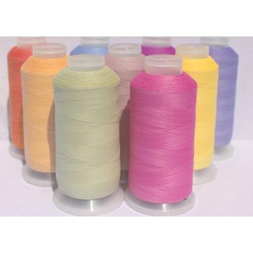 100Meters/Roll 150D/2 Photosensitive Color-changing Sewing Thread For DIY Sewing Clothing Embroidery Accessories Suppliers