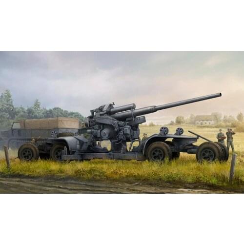Hobbyboss 84545 1/35 Scale German 12.8cm FLAK 40 MOEDL NEW MODEL KIT