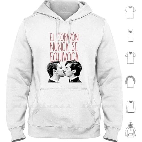 Aristemo-The Heart Is Never Wrong Hoodie Long Sleeve Aristemo Mi Marido Tiene Mas Familia