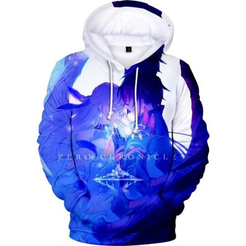 Project Zero Chronicle Print Hoodie Oversized Women/Men Hip Hop Style 3D Hooded Fall Winer Suit Hoodies Sportswear Kids Hooded