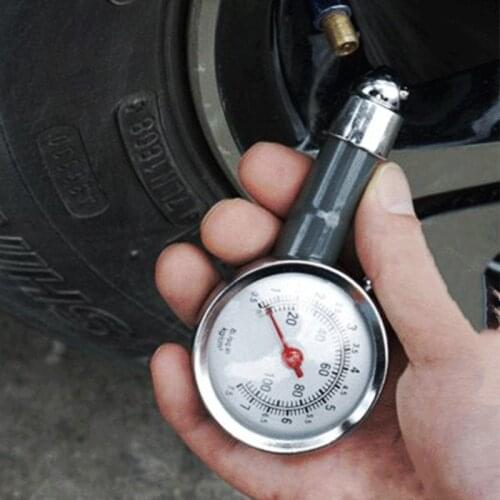 Auto Metal Truck Racing Car Tire Air Pressure Gauge Automobile Tyre Meter Vehicle Tester Monitoring System Measuring Tool Tyres