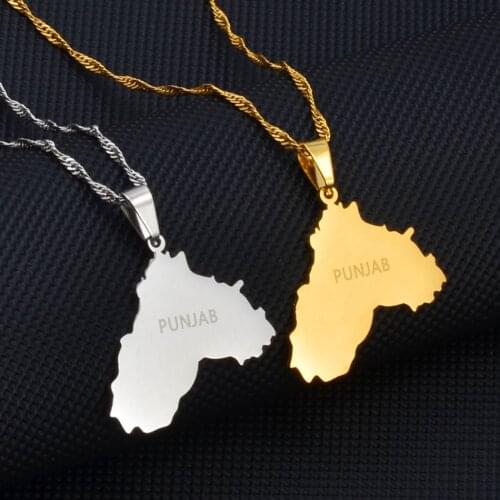 Anniyo Punjab Pendant Neckalces for Women Men Jewelry #215221