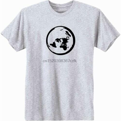 Flat Earth Map T-Shirt