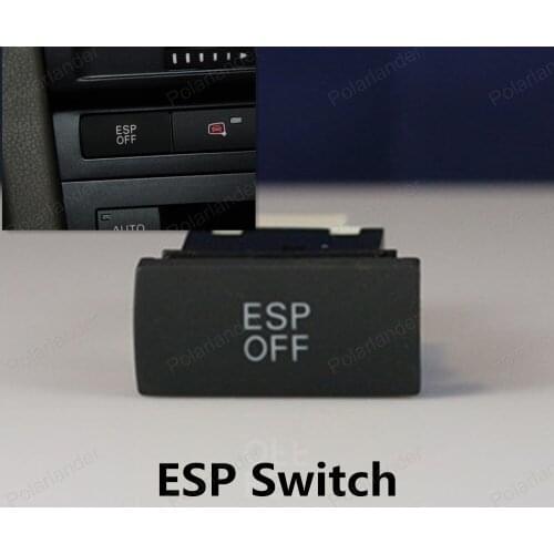 Polarlander 100% New Parking Assistance 4FD927134 ESP Switch Parking Ramp Switch for 05-12 A/udi A6L C6