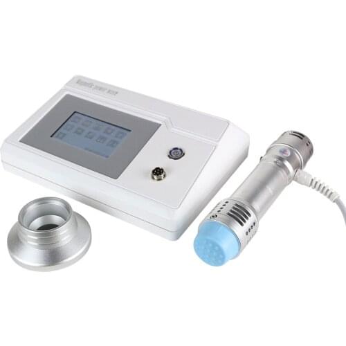 Portable Shockwave Physiotherapy Instrument ED Treatment Therapy Machine with 7 Massage Heads for Deep Muscle Massage