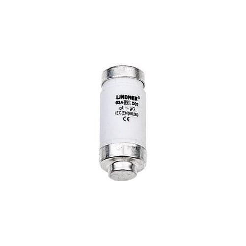 Fuses: LINDNER NEOZED Type Fuse Link D02 40A 400V 1701.040 / D02 50A 400V 1701.050 / D02 63A 400V 1701.063 E18 gG/gL