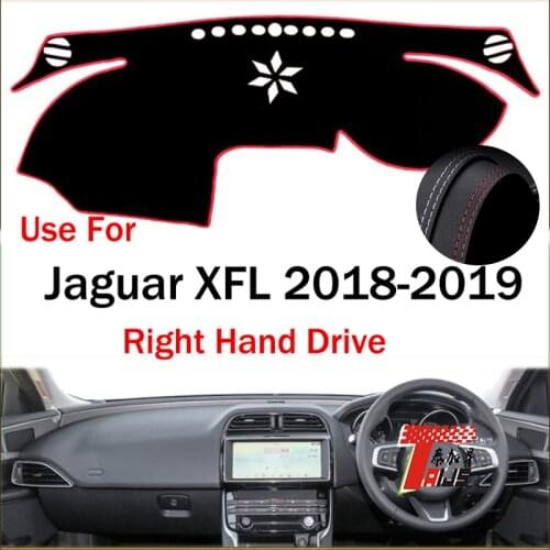 TAIJS Factory Anti cracking Protective New Quality Leather Car Dashboard Cover For Jaguar XFL 2018-2019 Right hand drive
