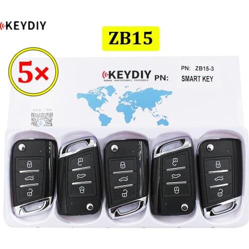 Universal ZB15 KD Smart Key Remote for KD-X2 KD Car Key Remote Replacement Fit More than 2000 Models