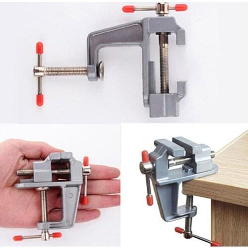 Universal Bench Vice Clamp Multi-functional High Strength Aluminum Alloy 3.5 Inch Hobby Clamp