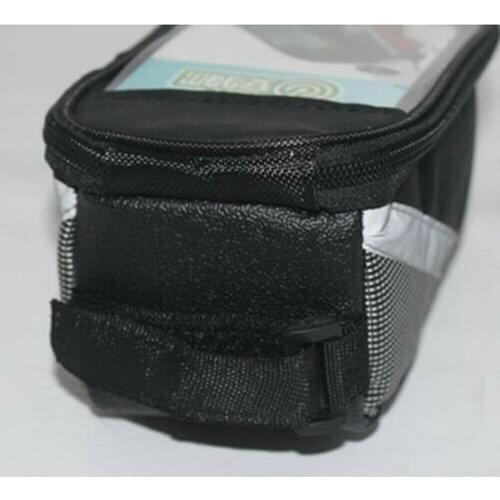 Bicycle Front Frame Waterproof Bag Cycling Bike Tube Pouch Holder Saddle Pannier