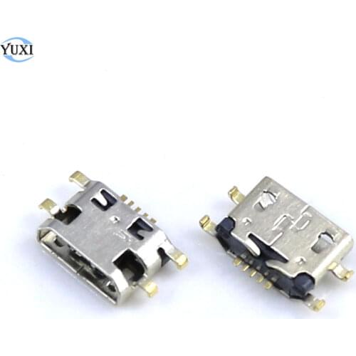 YuXi 2pcs Micro USB charger Dock Charging Port Jack Socket Connector For Meizu M2 M3 M3S / M5 Note E E2