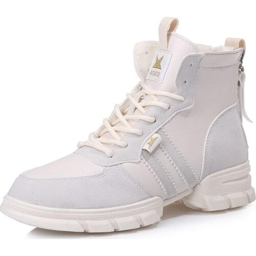 Martin Boots Female 2018 New British Wind Students Korean Version Of The Wild Flat-bottomed Boots Spring Single Shoes