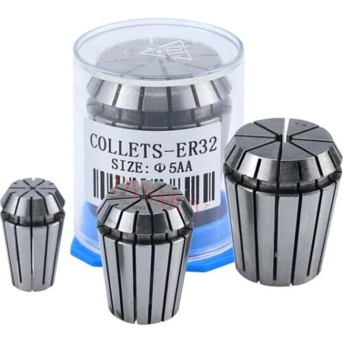 Discount 1PC ER32 Spring collet clamping tool size 1mm to 20mm drill chuck arbors for CNC drilling lathe tool milling cutter