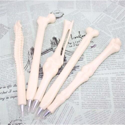 400 pcs Syringe Pen Writing Supplies Bone shape ballpoint pens Wholesale New creative gift school supply