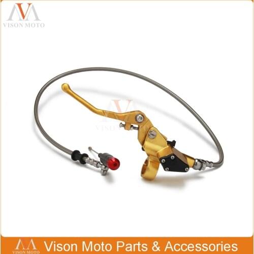 900mm 90CM Hydraulic Clutch Lever Master Cylinder For 50-125cc Vertical Engine Offroad Motorcycle Dirt Bike ATV