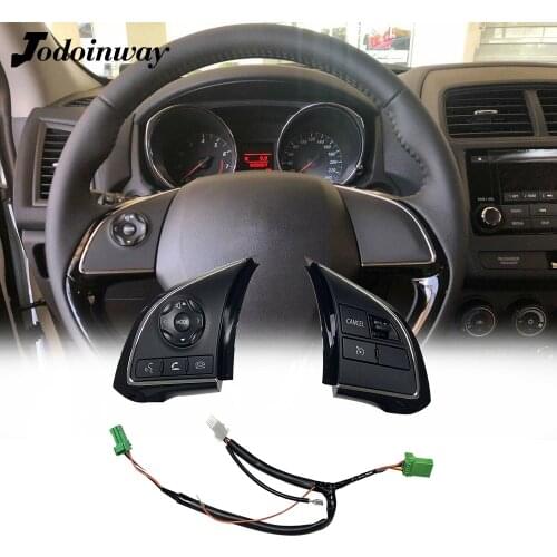 Bluetooth Audio Phone Volume Switch Cruise Radio Control Button Car Accessories For ASX 2018 Strada 2015 Sportero Fiat Fullback