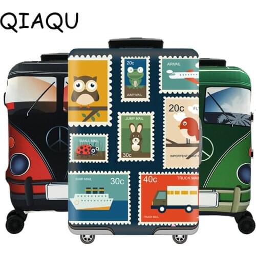 Travel Luggage Protective Cover Suitcase Dust Cover 18-32 Inch Trolley Travel Accessories Fashion Baggage Case Protective Cover