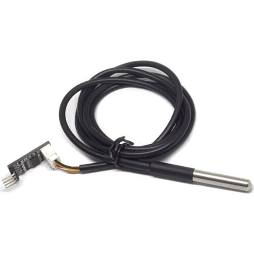 Digital temperature sensor detection module serial port output water temperature detection DS18B20 waterproof metal probe