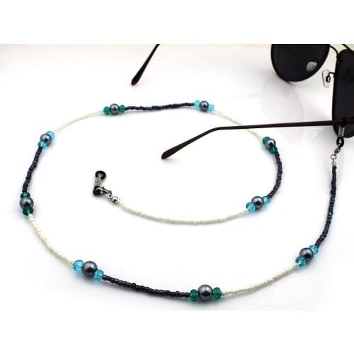Fashion Womens Beads Chain Sunglasses Chains Necklace Reading Glasses Cord Holder Neck Strap Rope for Eyewear