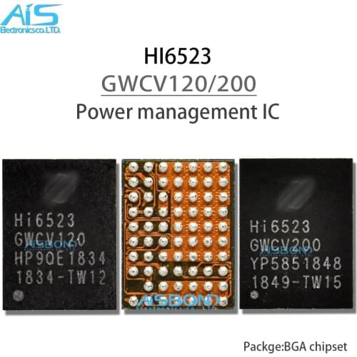 New original HI6523 Power management IC For Huawei Glory 5X P9 P10 Power Supply Chip HI6523 GWCV120 GWCV200 Charger IC Chip