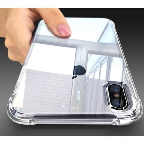 Shockproof Case For iPhone X XS Max 8 Plus Transparent Cover For iPhone X XS XR Case For iPhone 6 6S 7 8 Plus 5S 5 SE
