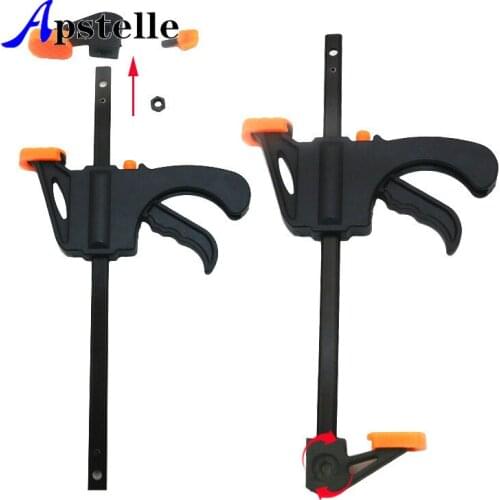 Adjustable Woodworking Bar Clamp Clip DIY Carpentry Hard Grip Gadget Vise Tool Carpentry Bar Clamp Tool
