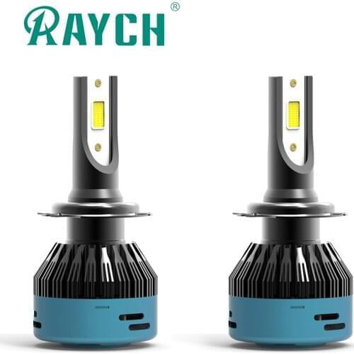 Raych 360 Degree Beam Angle H7 LED Headlight Kit H4 H13 9004 9007 High Low Beam LED Lamps For Cars Headlight No Error Message
