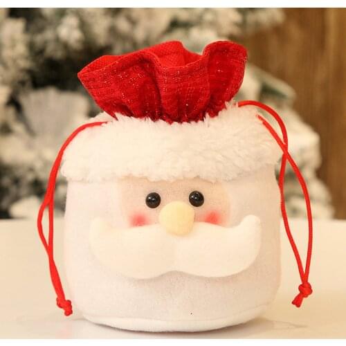 Christmas Candy Party Gift Bag Decorations Xmas Storage Packing Wrapper Supplies Decor Gift christmas Tree presents navidad