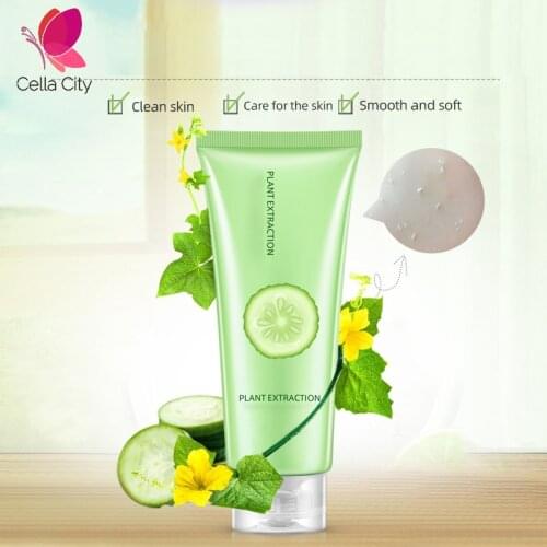 Cellacity Cucumber Tender Smoothing Exfoliating Deep Cleansing Exfoliating Exfoliating Gentle Oil Control Cosmetics Skin Care