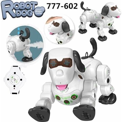 RC Walking Robot Dog 2.4G Wireless Remote Control Smart Dog Electronic Pet Toy Educational Childrens Toy Kid Birthday Xmas Gift