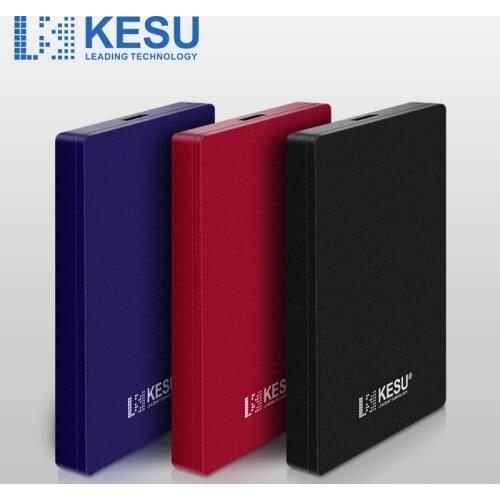 KESU HDD 120GB 160GB External Hard Drive 2.5 inch Portable Hard Drive HD Externo USB3.0 Storage