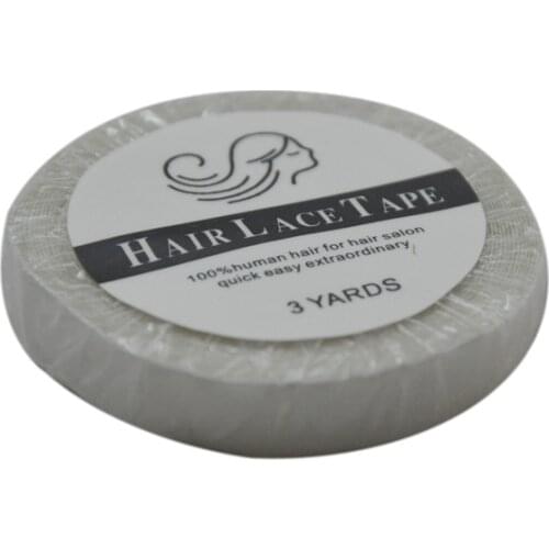 0.8cm*3yards White Wig Lace Front Support Double Sided Adhesive Tape For Hair Salon Quick Easy Extraordinary