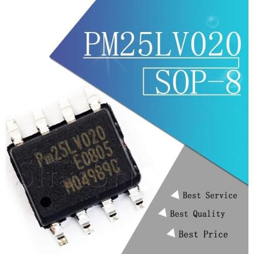 10pcs PM25LV020 25LV020 SOP-8