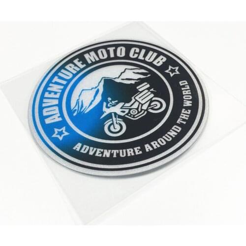 Car Styling Vinyl Window Tail Sticker Motorcycle Helmet Applique for GS Adventure MOTO CLUB