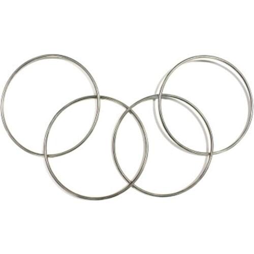 Large Size Magnetic Linking Ring 4 Rings Set(Dia. 30cm,Stainless Steel) Magic Tricks Magician Stage Illusions Gimmick Fun Magia