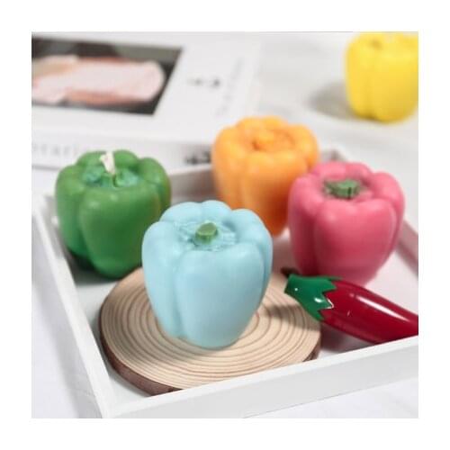 DIY Chili Shape Candle Mold for Candle Making simulation Food shape Candle mold soap mold