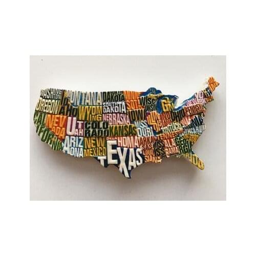 American map refrigerator