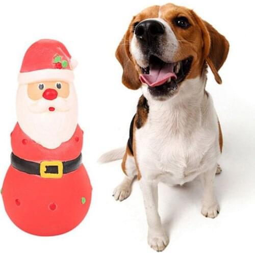 Pets Bite Grinding Teeth And Hair Glue Toys Christmas Tree